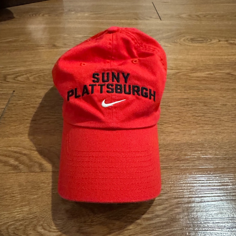 Nike Red SUNY Plattsburgh Cap